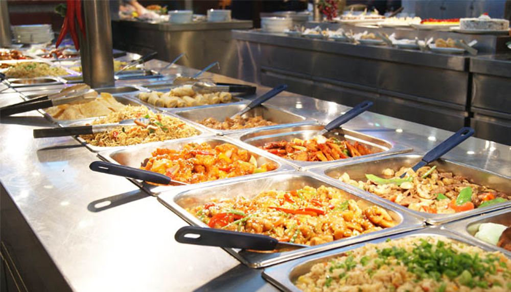 Quầy giữ nóng thức ăn Berjaya BMC 5WC - Hàng chính hãng