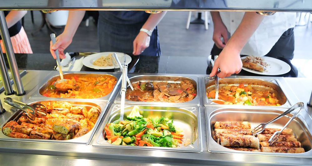 Quầy giữ nóng thức ăn Berjaya BMC 6 - Hàng chính hãng
