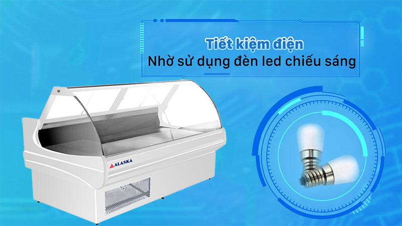 Quầy thịt nguội Alaska GNF-15S - Hàng chính hãng