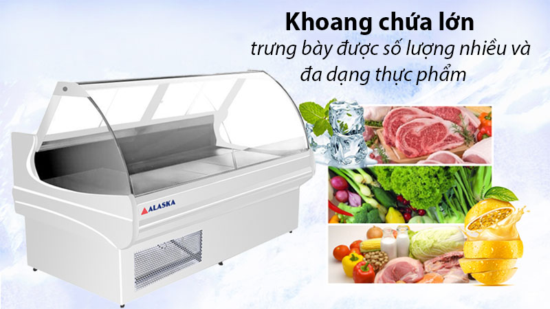 Quầy thịt nguội Alaska GNF-15T - Hàng chính hãng