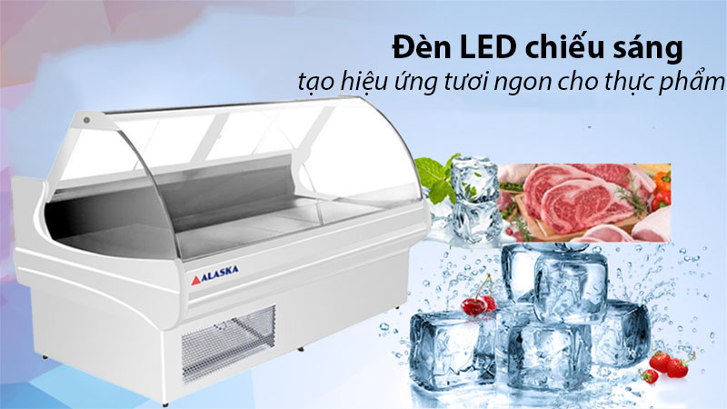Quầy thịt nguội Alaska GNF-15T - Hàng chính hãng