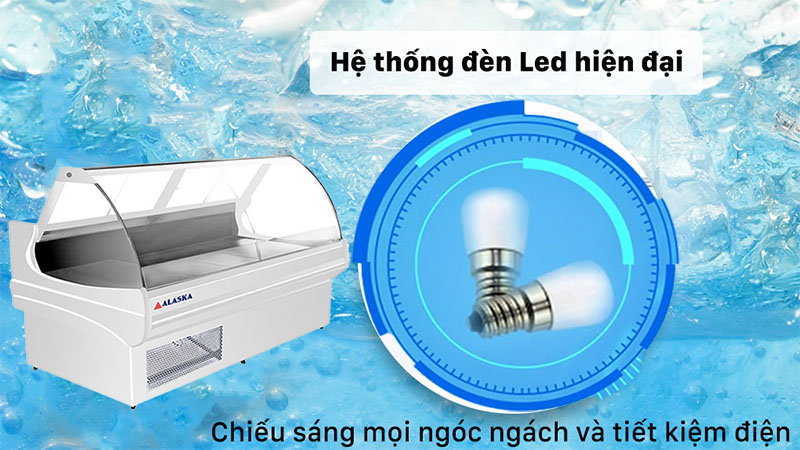 Quầy thịt nguội Alaska GNF-20S - Hàng chính hãng