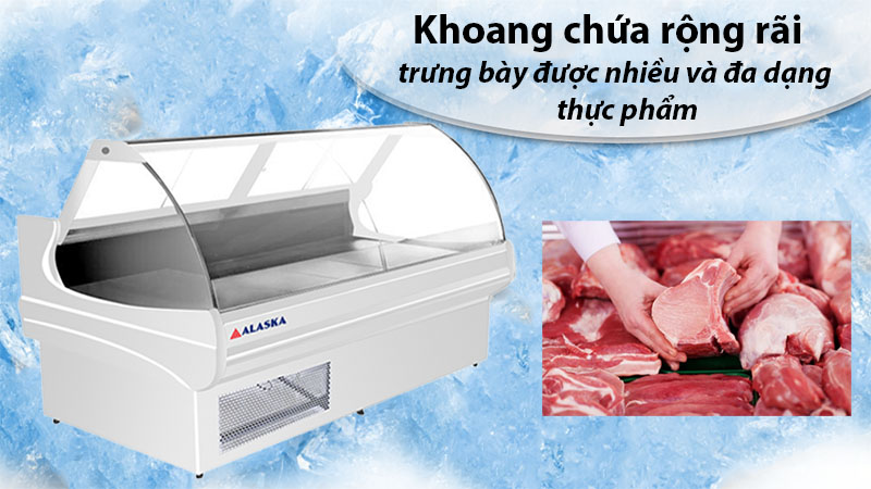 Quầy thịt nguội Alaska GNF-20S - Hàng chính hãng