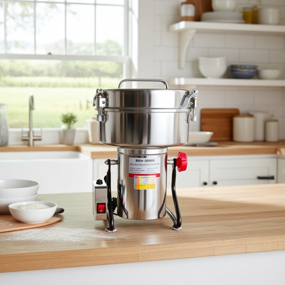 Máy xay bột khô RiriHong RRH 3000A - Hàng chính hãng