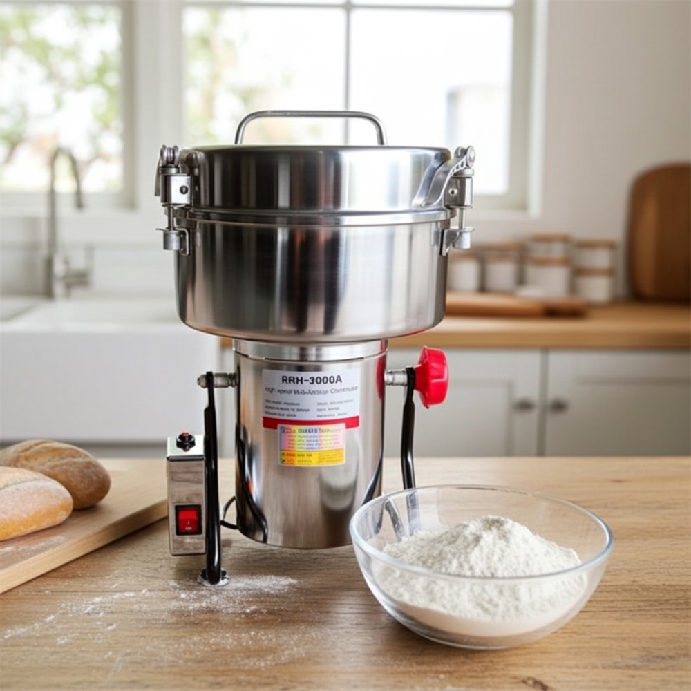 Máy xay bột khô RiriHong RRH 3000A - Hàng chính hãng