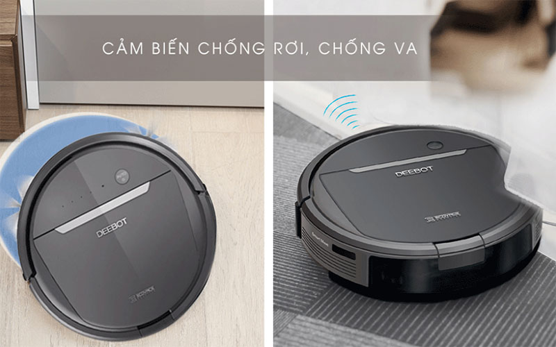 Robot hút bụi lau nhà Ecovacs DD35 - Hàng chính hãng