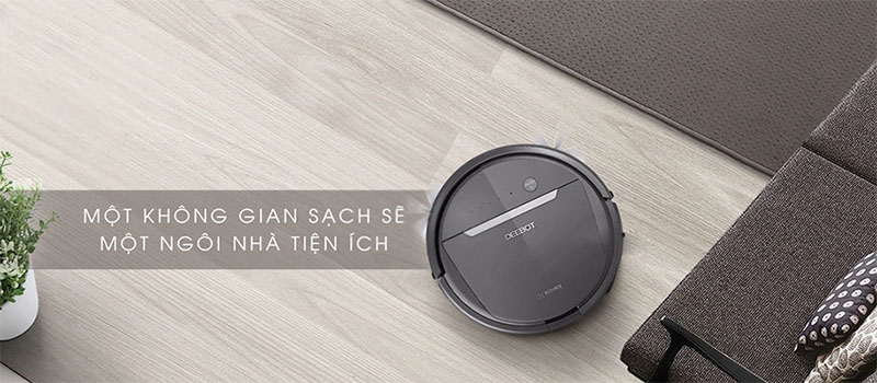 Robot hút bụi lau nhà Ecovacs DD35 - Hàng chính hãng