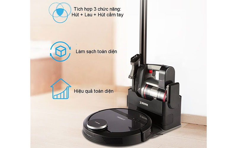 Robot hút bui lau nhà Ecovacs Ecovacs DE53