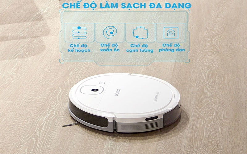 Robot hút bụi lau nhà Ecovacs Deebot DJ35 - Hàng chính hãng