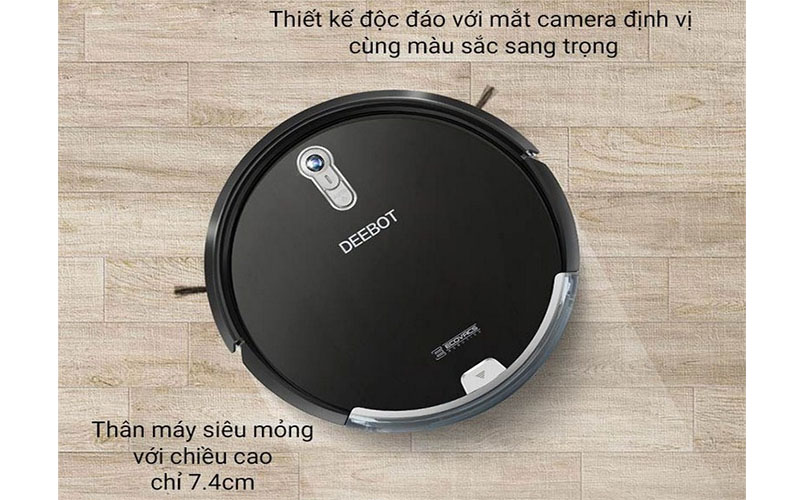 Robot hút bụi lau nhà Ecovacs Deebot DL33/ DL35 - Hàng chính hãng