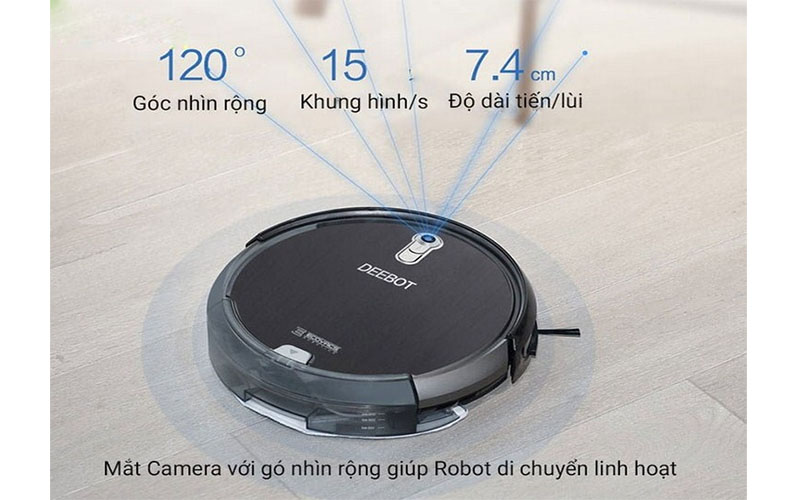 Robot hút bụi lau nhà Ecovacs Deebot DL33/ DL35 - Hàng chính hãng