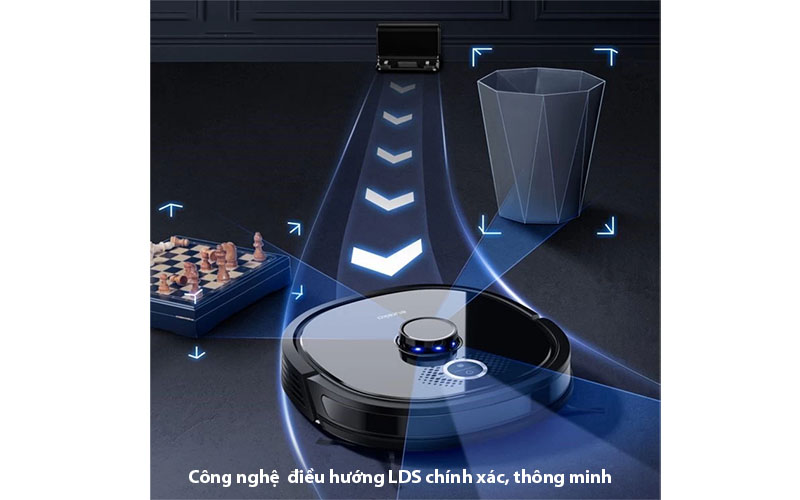 Robot hút bụi lau nhà Eureka NER600 - Hàng chính hãng