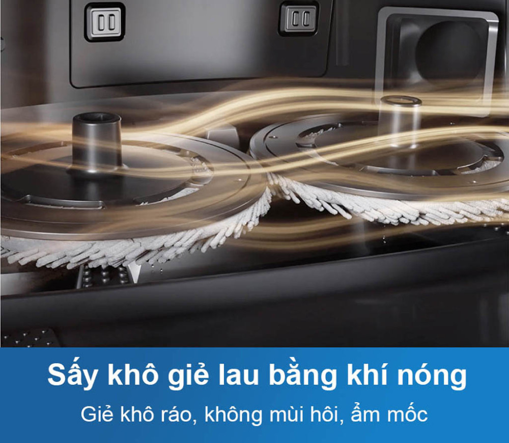 Robot hút bụi Ecovacs Deebot X1 OMNI - Hàng chính hãng