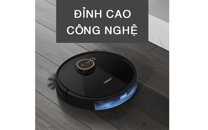 Robot hút bụi lau nhà Ecovacs Deebot T5 MAX (DX65) - Hàng chính hãng