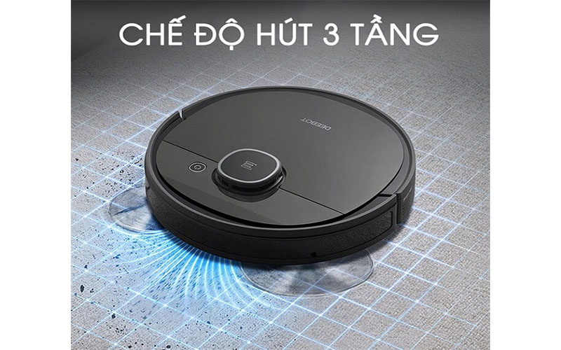 Robot hút bụi lau nhà Ecovacs T5 Power - Hàng chính hãng