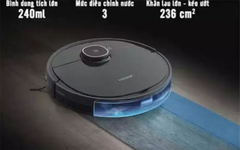 Robot hút bụi lau nhà Ecovacs T5 Power - Hàng chính hãng