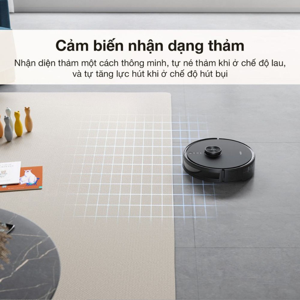 Robot hút bụi lau nhà Ecovacs Y1 PRO - Hàng chính hãng