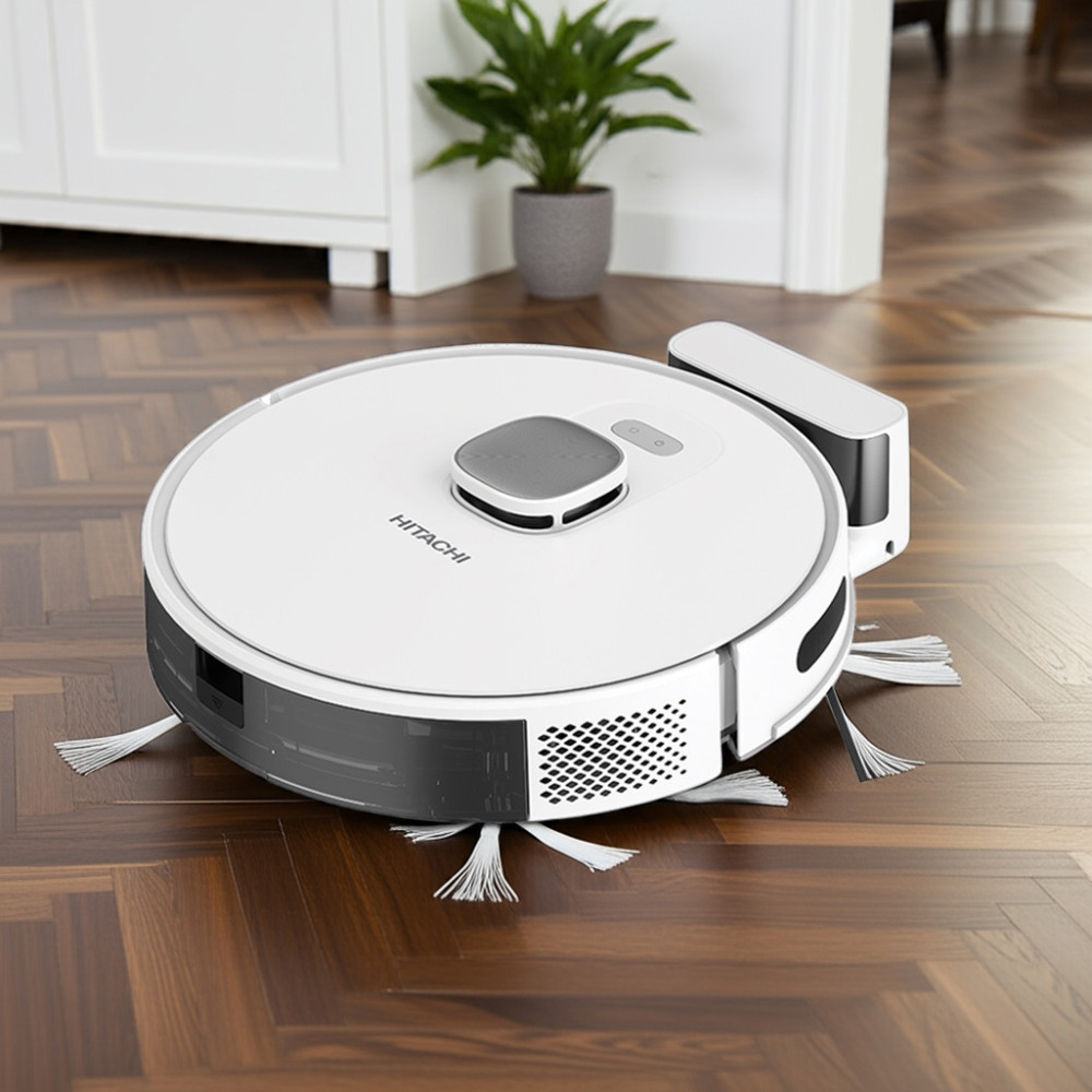 Robot hút bụi lau nhà Hitachi RV-X20P - Hàng chính hãng