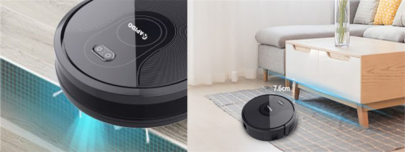 Robot hút bụi và lau nhà tự động Rapido R5S - Hàng chính hãng