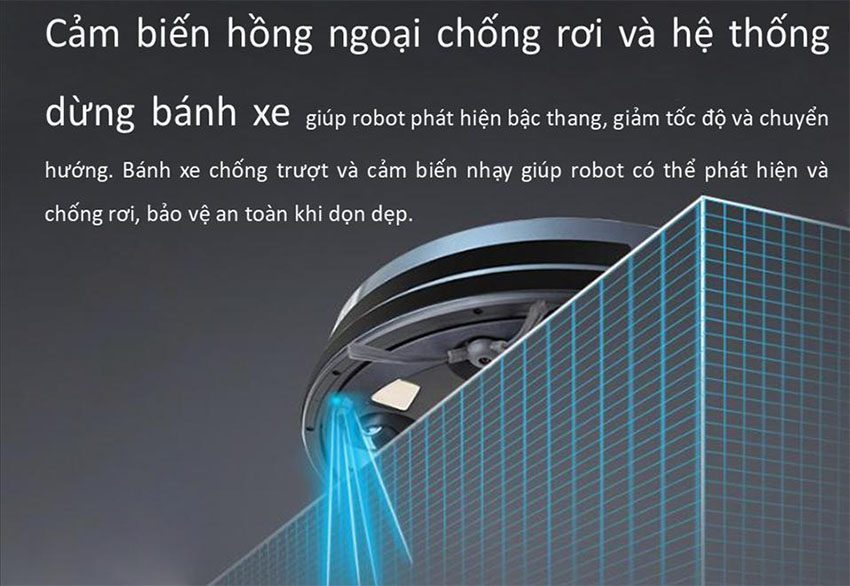 Robot hút bụi lau nhà Shimono X5S - Hàng chính hãng