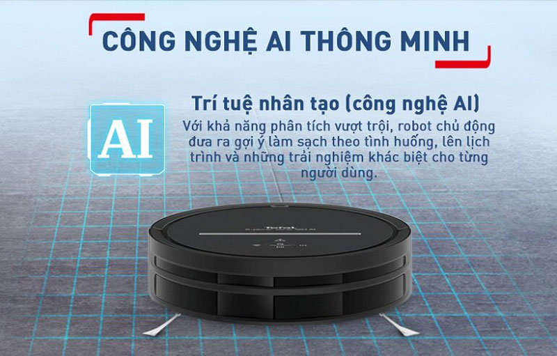 Công nghệ A.I, cảm biến thông minh di chuyển linh hoạt