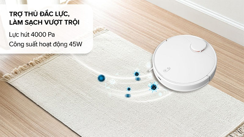 Robot hút bụi lau nhà Xiaomi Vacuum S10 (BHR5988EU) - Hàng chính hãng