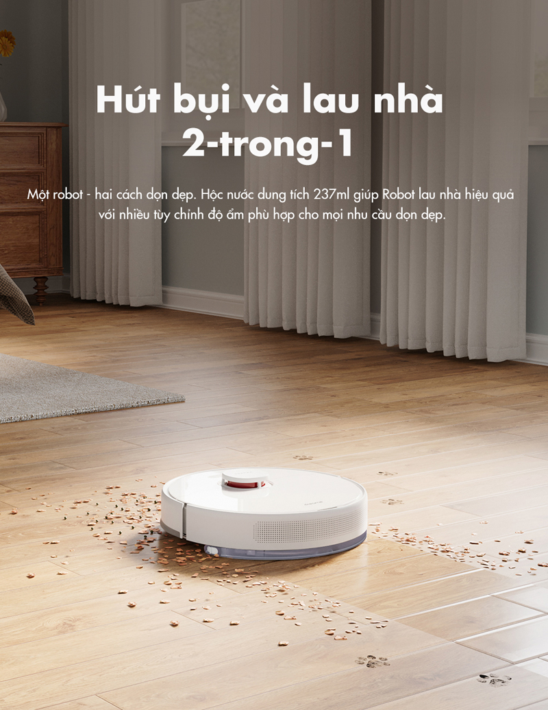 Robot hút bụi lau nhà Dreame F9 PRO - Hàng chính hãng