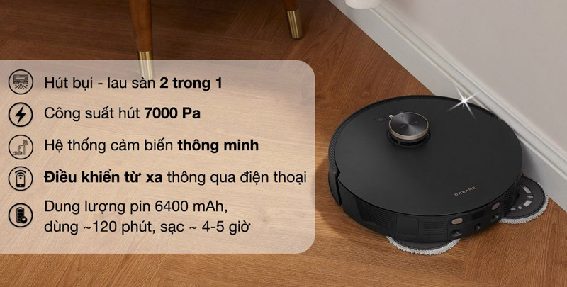 Robot hút bụi lau nhà Dreame L20 Ultra - Hàng chính hãng