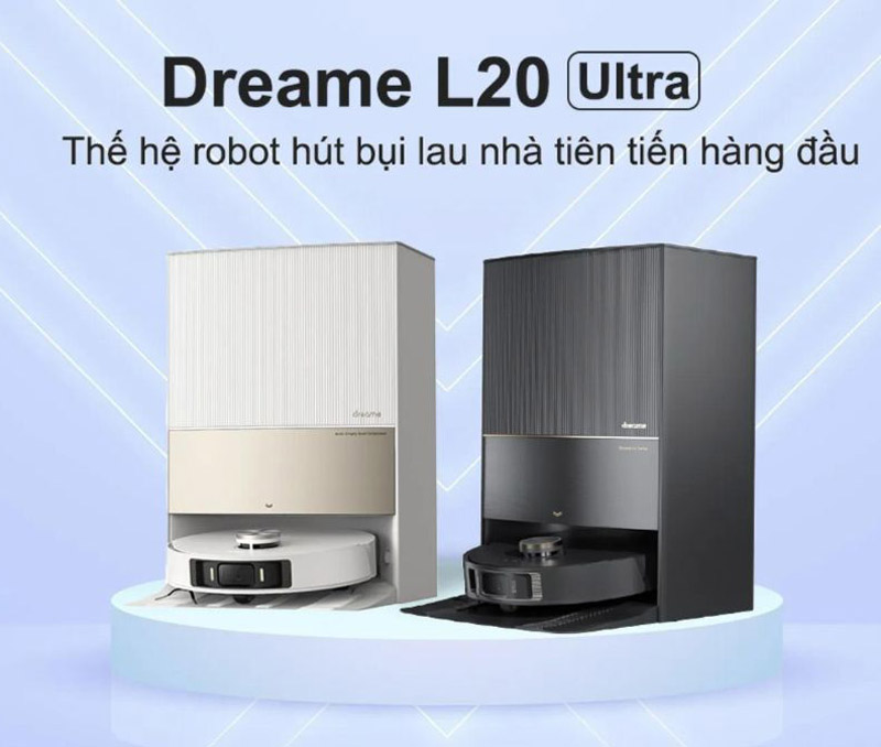 Robot hút bụi lau nhà Dreame L20 Ultra - Hàng chính hãng