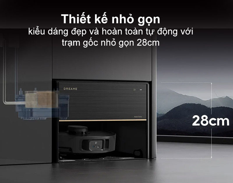 Robot hút bụi lau nhà Dreame X40 Master - Hàng chính hãng