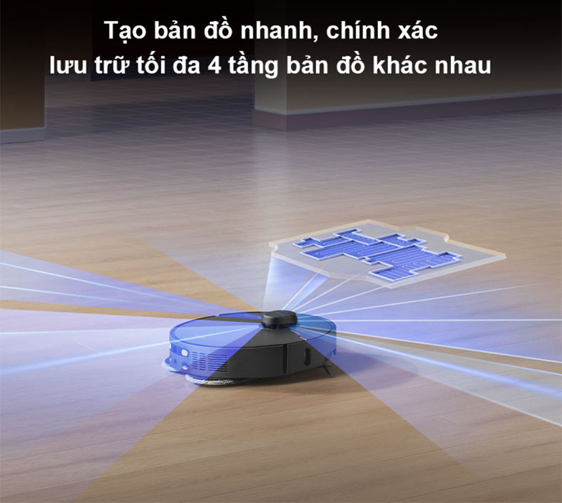 Robot hút bụi lau nhà Dreame X40 Master - Hàng chính hãng