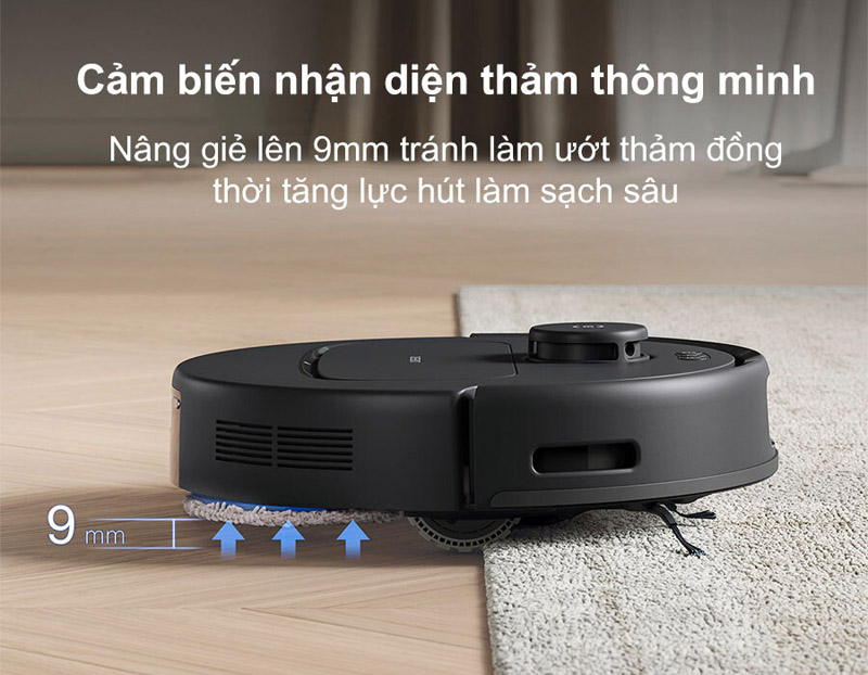 Robot hút bụi lau nhà Ecovacs Deebot N30 PRO - Hàng chính hãng