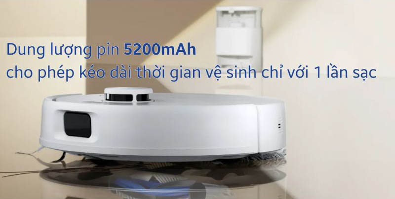 Robot hút bụi lau nhà Ecovacs Deebot N30 PRO - Hàng chính hãng
