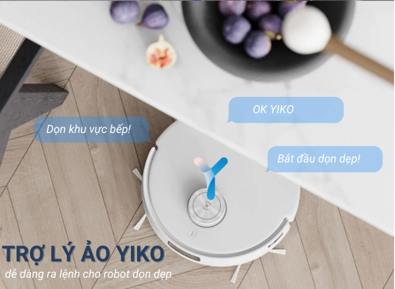Robot hút bụi lau nhà Ecovacs T10 OMNI - Hàng chính hãng
