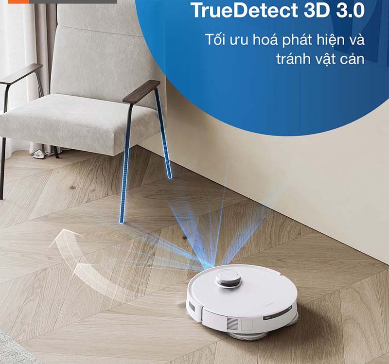 Robot hút bụi lau nhà Ecovacs Deebot T20E - Hàng chính hãng