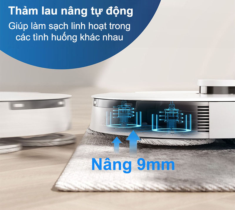 Robot hút bụi lau nhà Ecovacs Deebot T20E - Hàng chính hãng