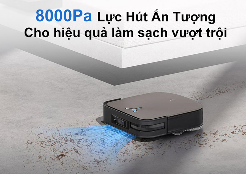 Robot hút bụi lau nhà Ecovacs Deebot X2 OMNI - Hàng chính hãng