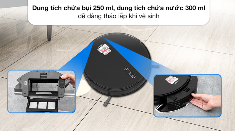 Robot hút bụi lau nhà Lydsto G1-B01 - Hàng chính hãng