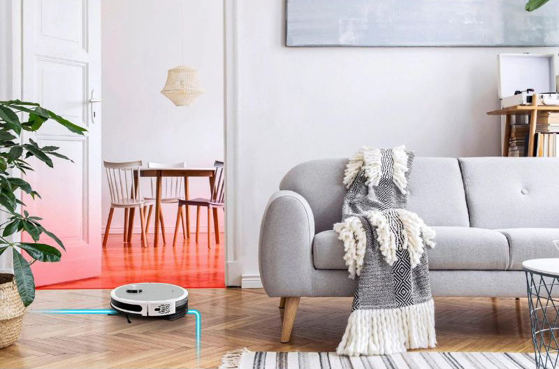 Robot hút bụi lau nhà Medion X21-SW - Hàng chính hãng