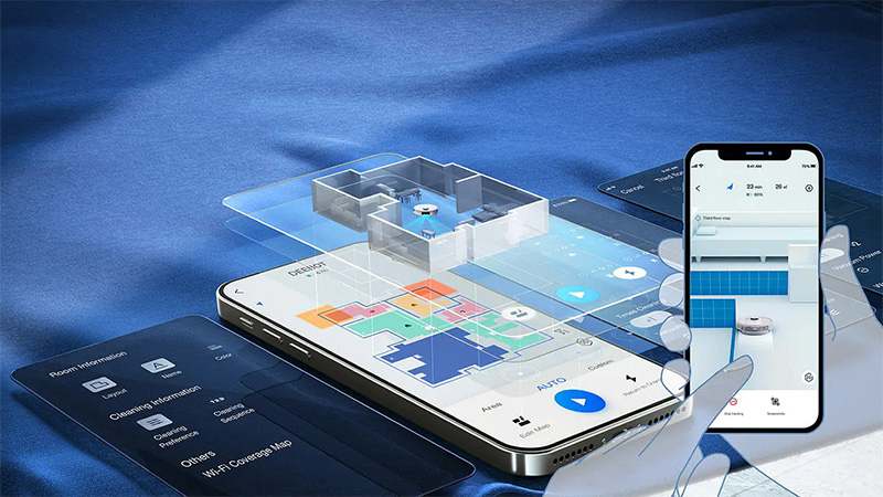 Robot hút bụi lau nhà Ecovacs Deebot T9 - Hàng chính hãng