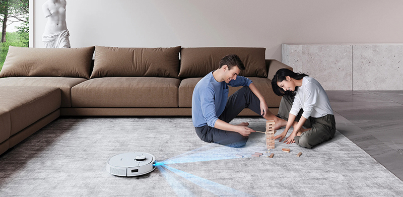 Robot hút bụi lau nhà Ecovacs Deebot T9 - Hàng chính hãng
