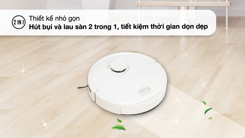 Robot hút bụi lau nhà Ecovacs Deebot T9 - Hàng chính hãng