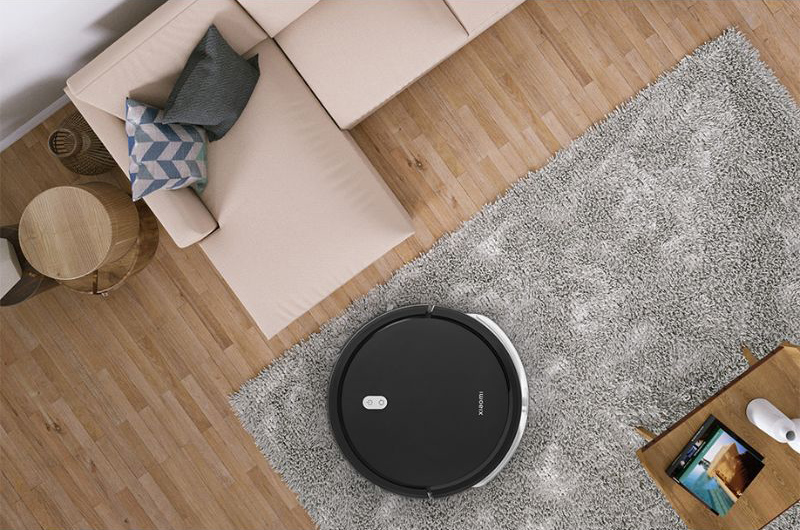 Robot hút bụi lau nhà Xiaomi Vacuum E5 BLACK - Hàng chính hãng