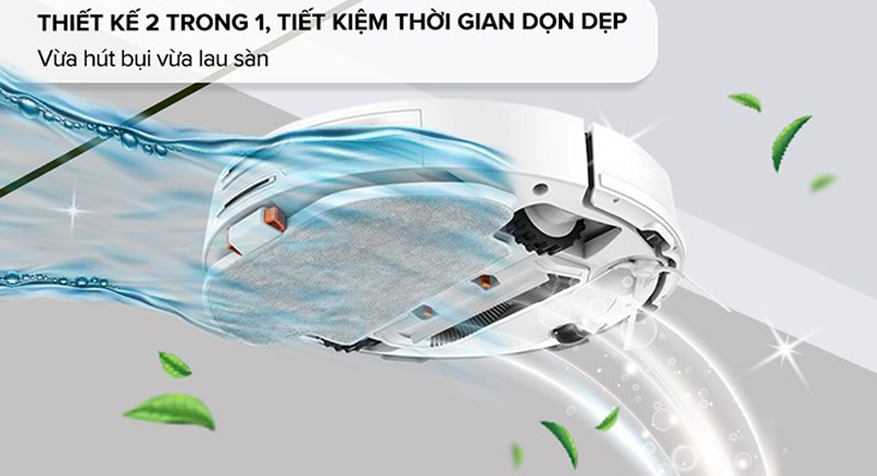 Robot hút bụi Xiaomi Vacuum X10 EU - Hàng chính hãng