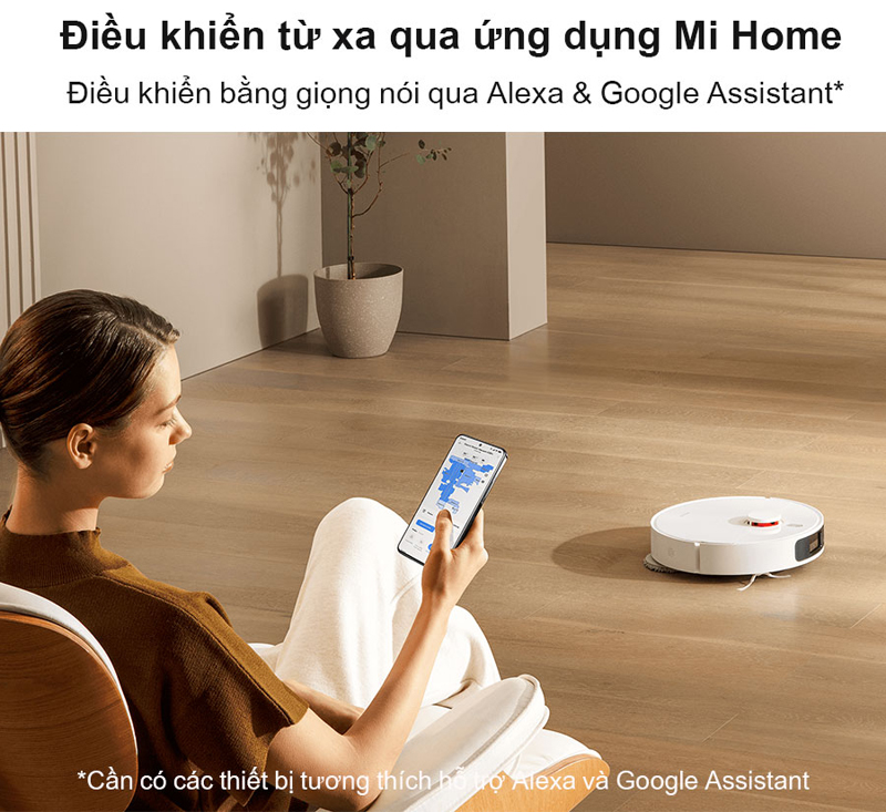 Robot hút bụi lau nhà Xiaomi Vacuum X20+ - Hàng chính hãng
