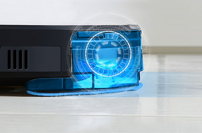 Robot hút bụi và lau nhà Rapido R6S - Hàng chính hãng