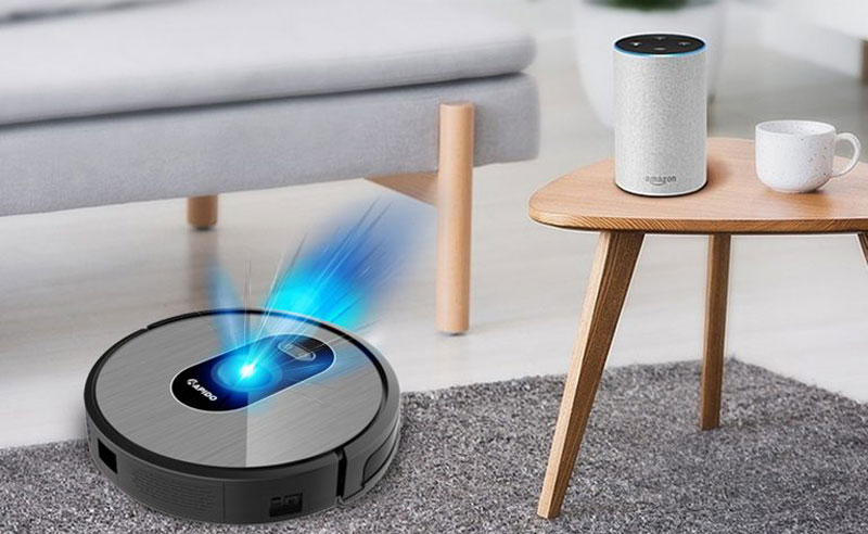 Robot hút bụi và lau nhà Rapido R6S - Hàng chính hãng