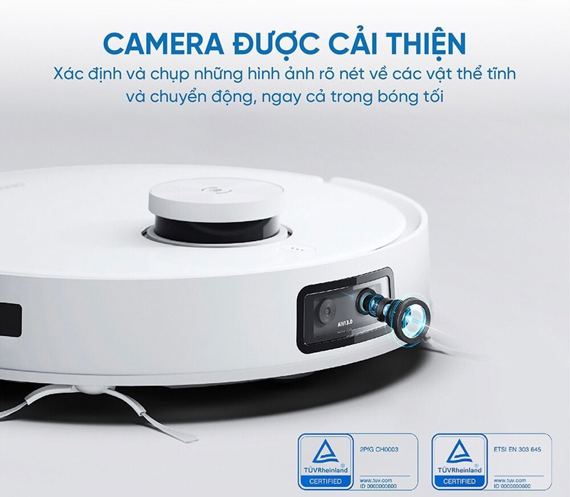 Robot hút bụi lau nhà Ecovacs DEEBOT T10 - Hàng chính hãng
