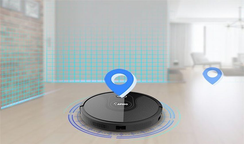 Robot hút bụi và lau nhà Rapido RR5 - Hàng chính hãng