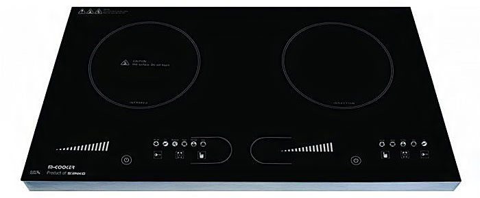 Bếp đôi hồng ngoại - điện từ Sanko M-Cooker - Hàng chính hãng